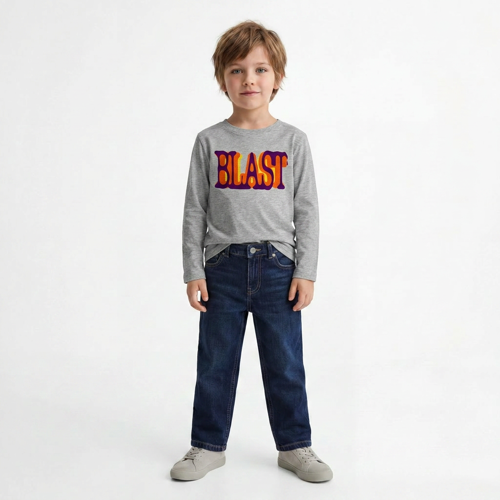 BELLEROSE - T-SHIRT - GRIS - 6 ANS