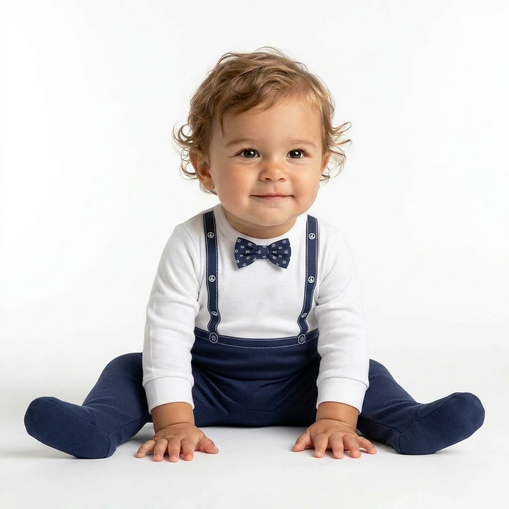 MOSCHINO - PYJAMA - BLEU - 12 MOIS
