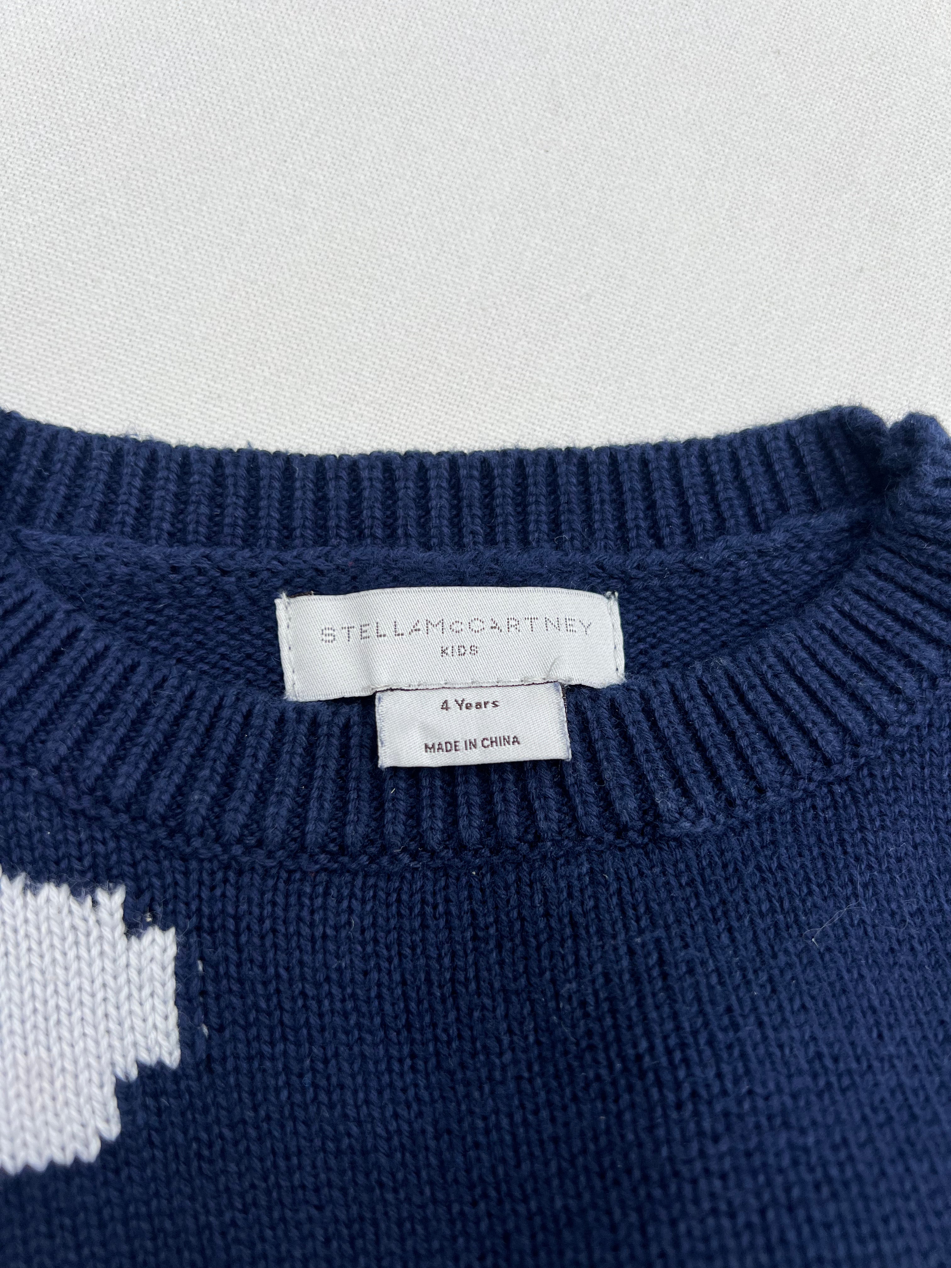 STELLA MCCARTNEY - ROBE - BLEU - 4 ANS