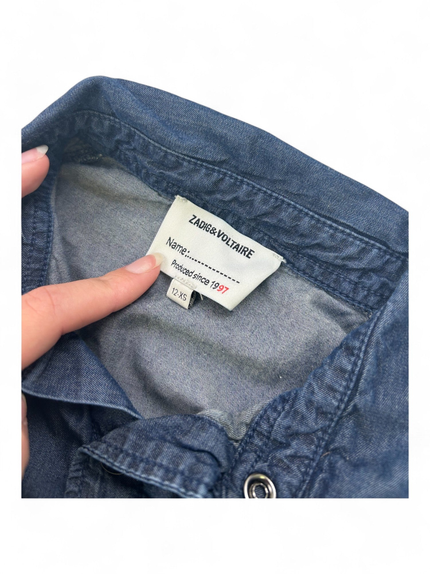 ZADIG & VOLTAIRE - HEMD - 12 JAHRE