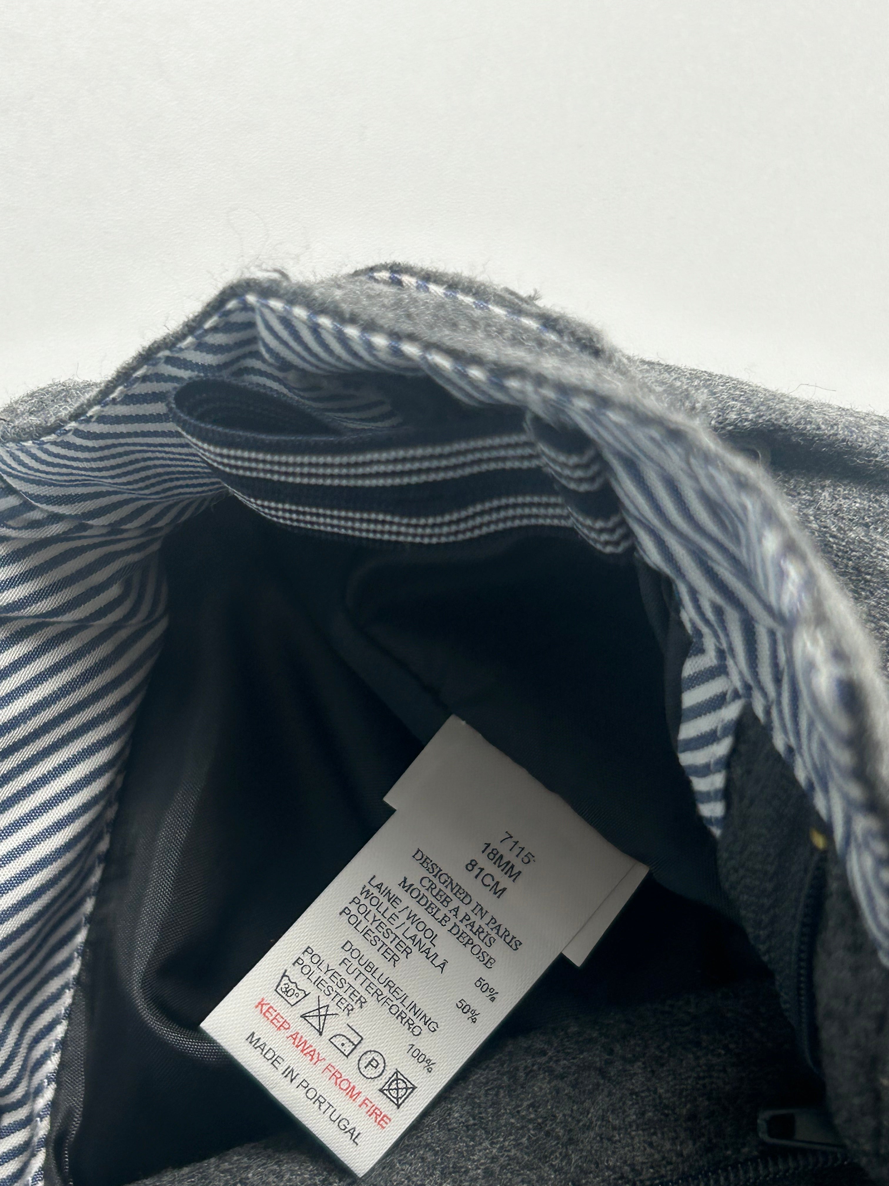 JACADI - Pantalon gris en laine (neuf) - 18 mois