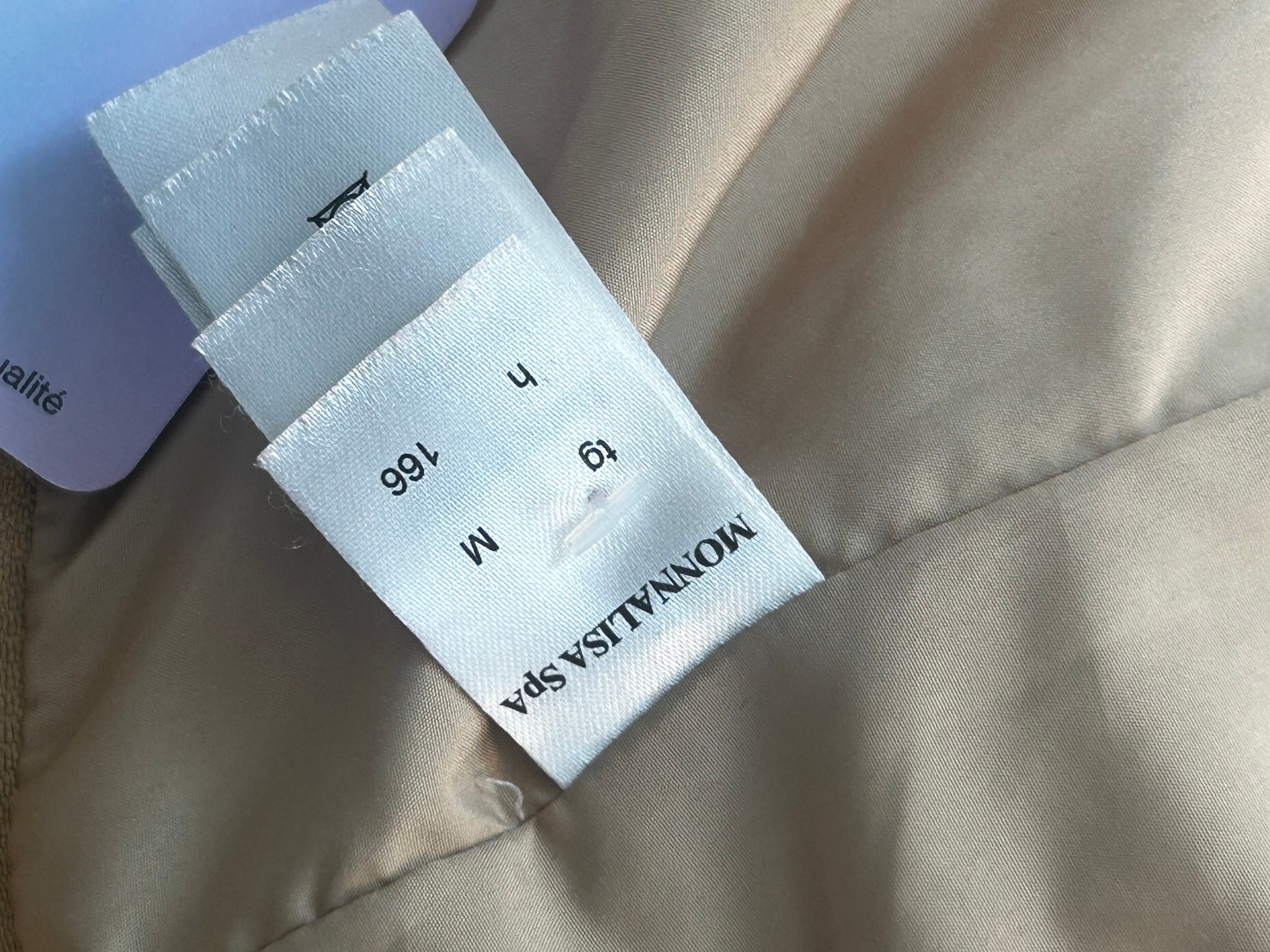 MONNALISA - Goldener Schaffellmantel - 14 Jahre alt