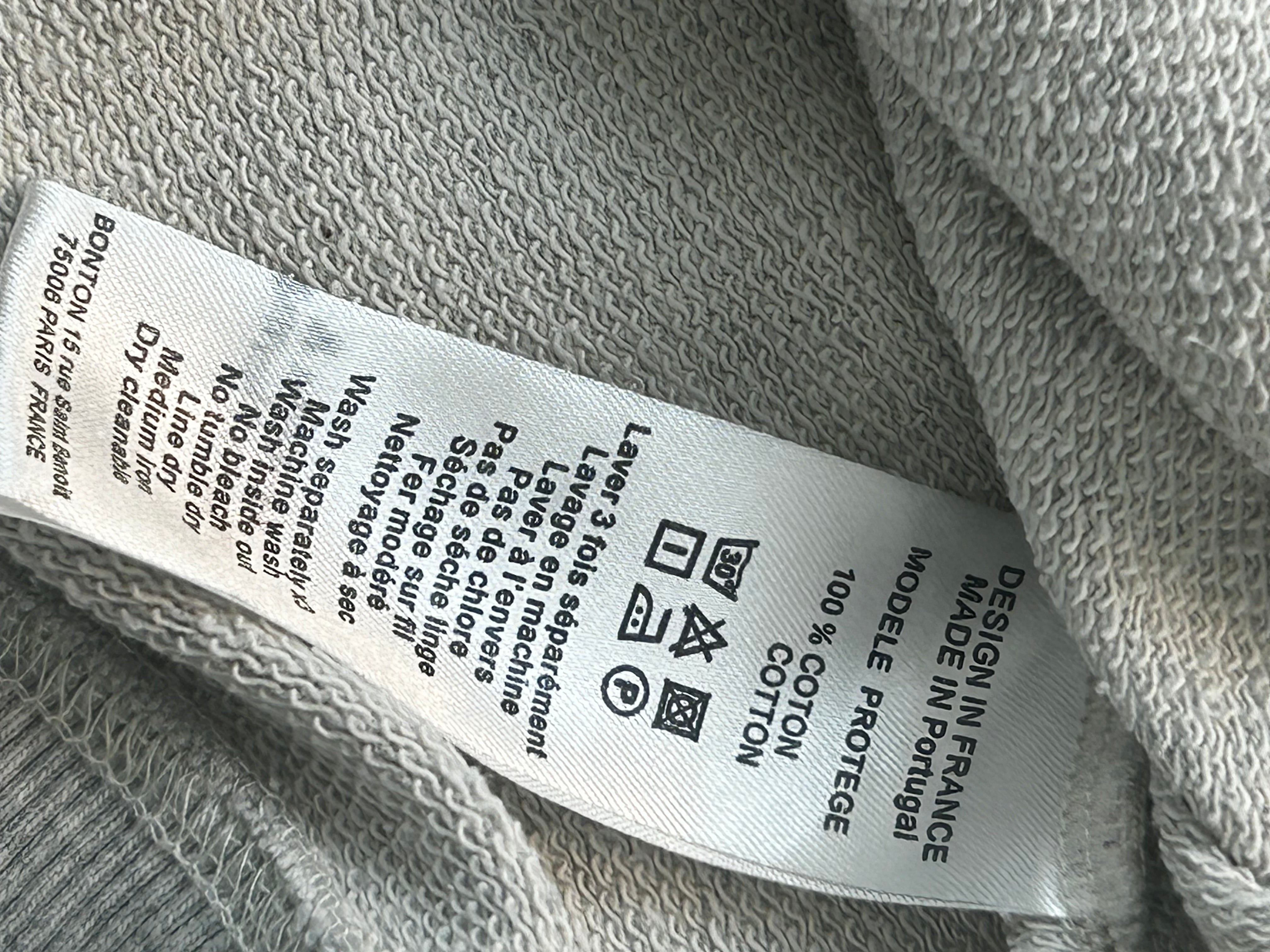 BONTON - Hellgraues „CIAO“-Sweatshirt - 6 Jahre