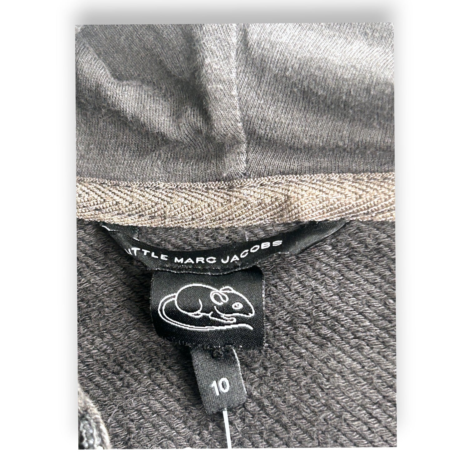 MARC JACOBS – Patterned Zip-Up Hoodie – 10 Years