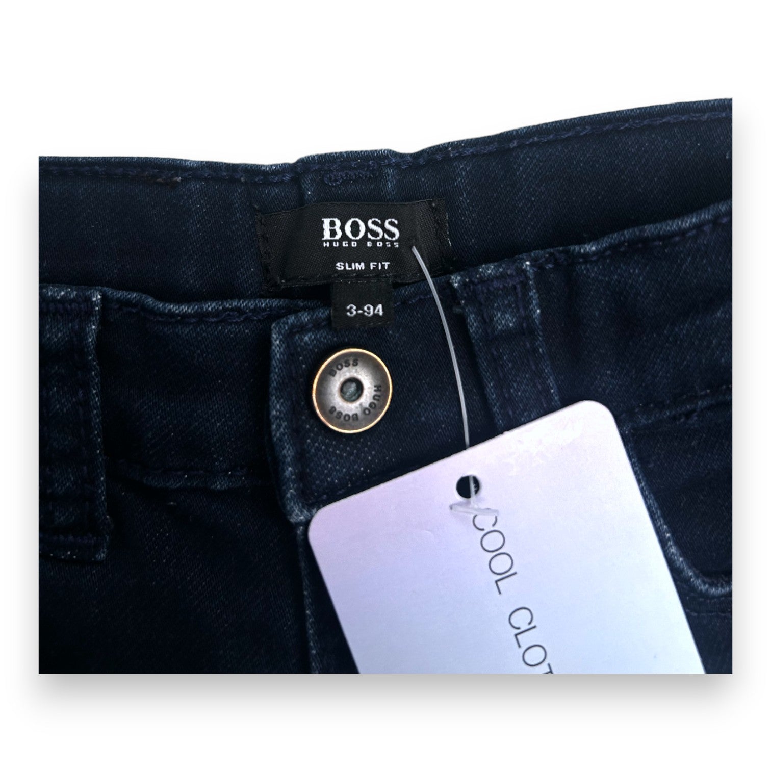 HUGO BOSS - Jean bleu foncé - 3 ans