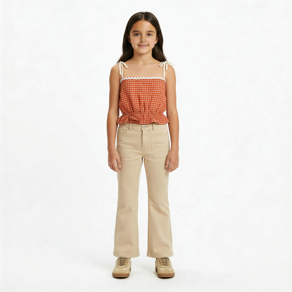 LIILU - T-SHIRT - ORANGE - 6 ANS