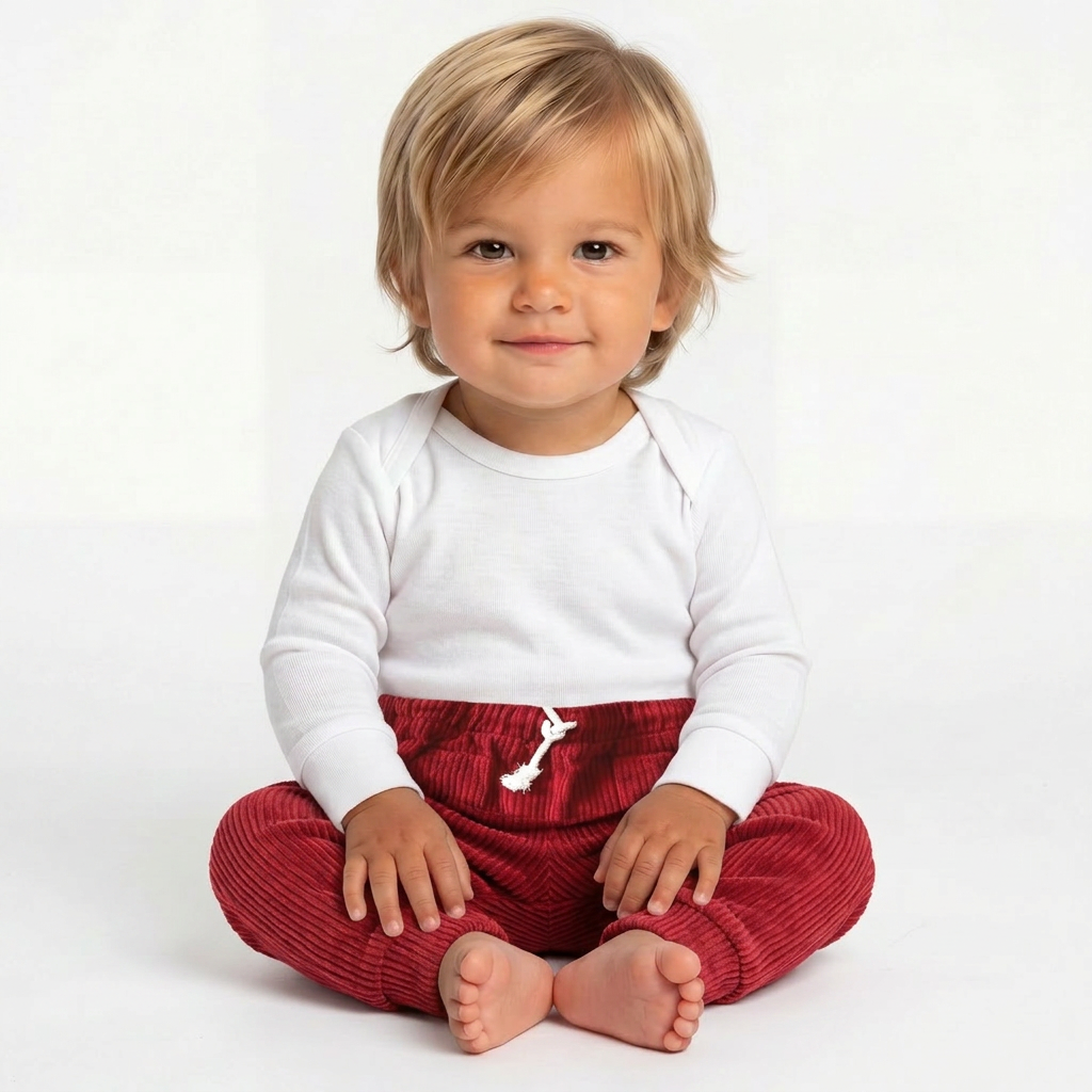 EMILE & IDA - JOGGING - ROUGE - 6 MOIS