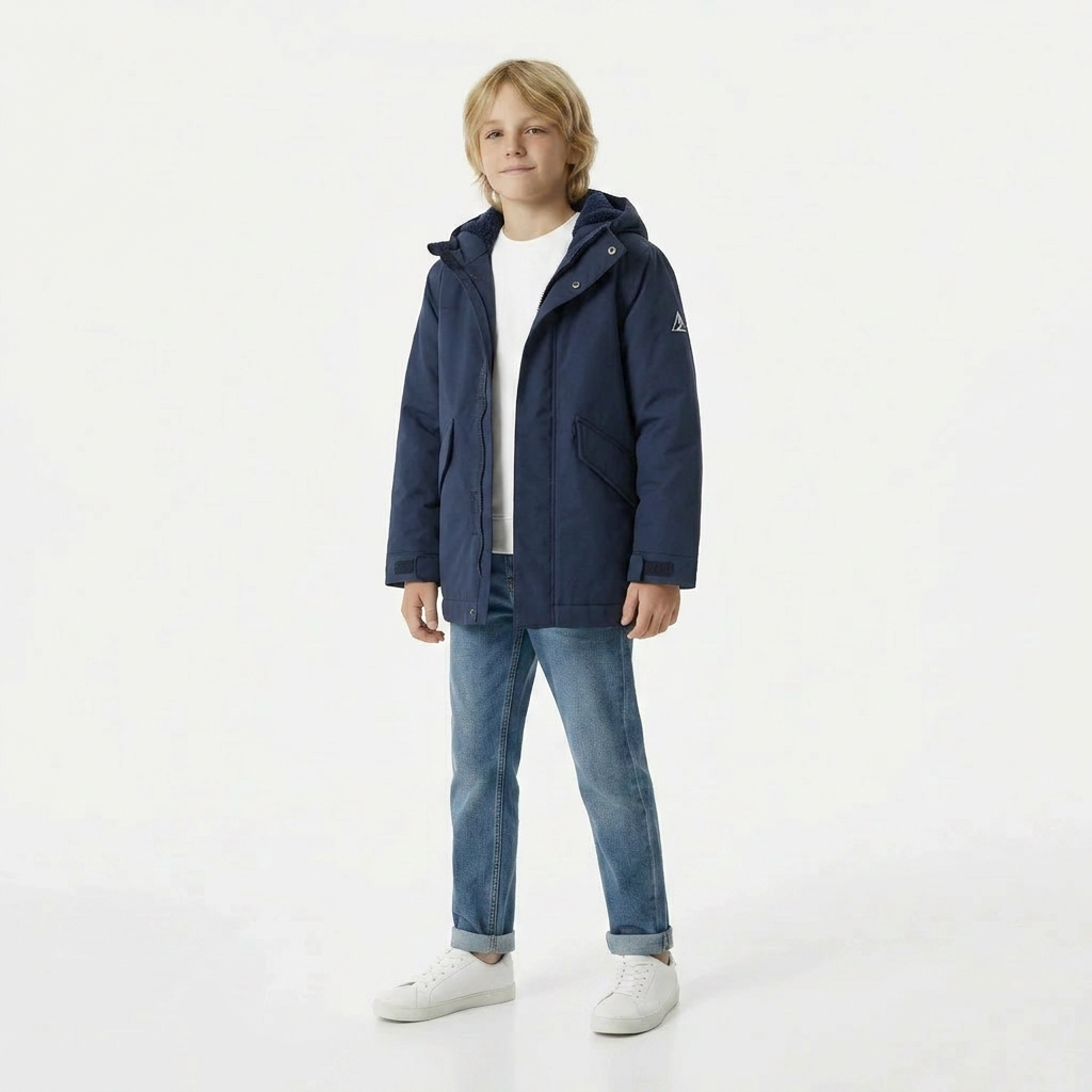 AMERICAN OUTFITTERS - PARKA - BLEU - 12 ANS