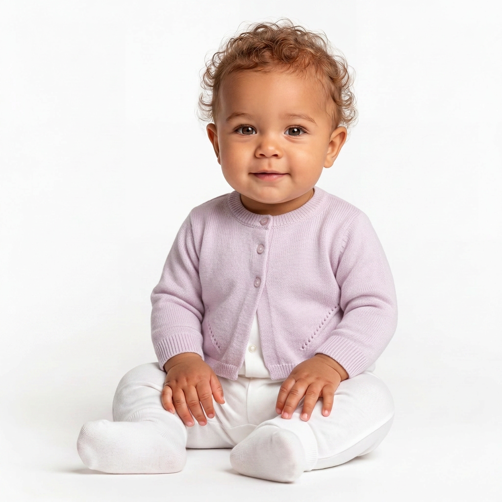 JACADI - Pink cardigan - 6 months
