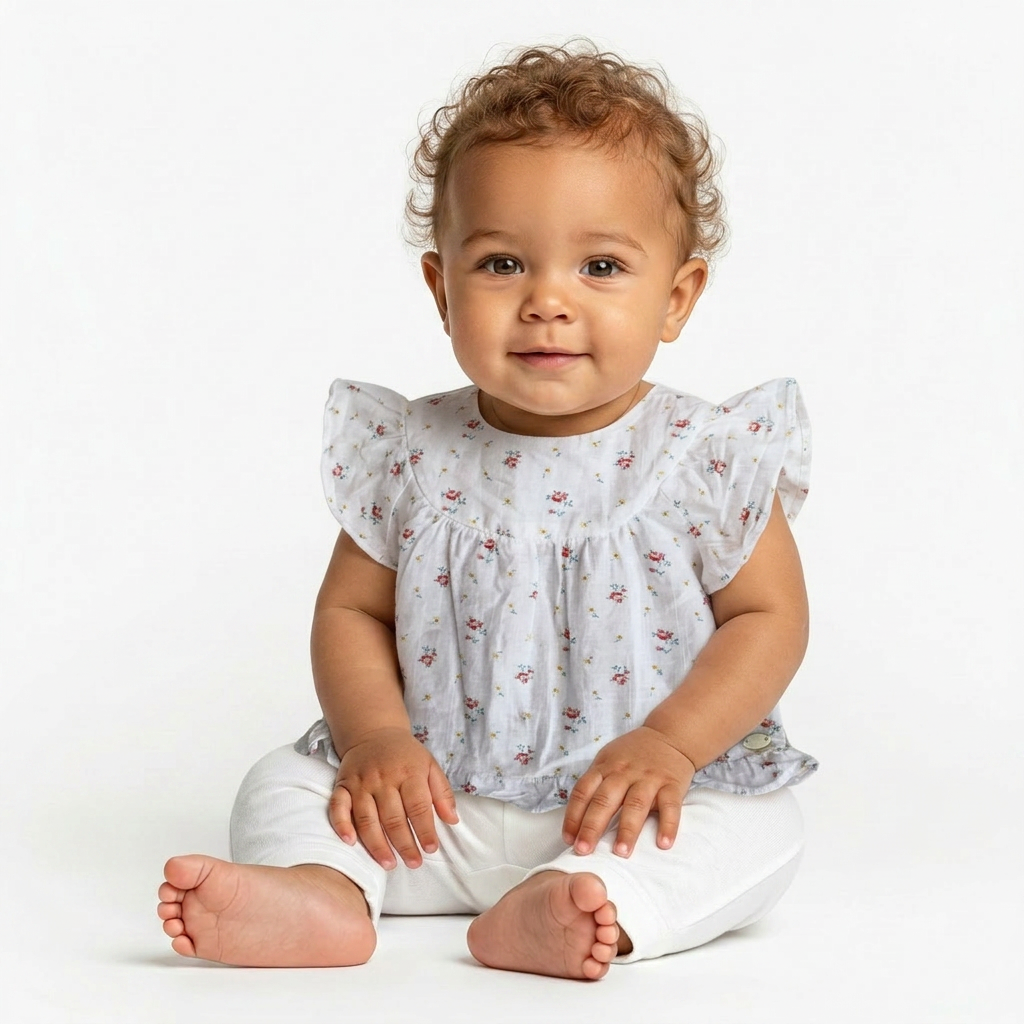TARTINE & CHOCOLAT - BLOUSE - BLANC - 3 MOIS
