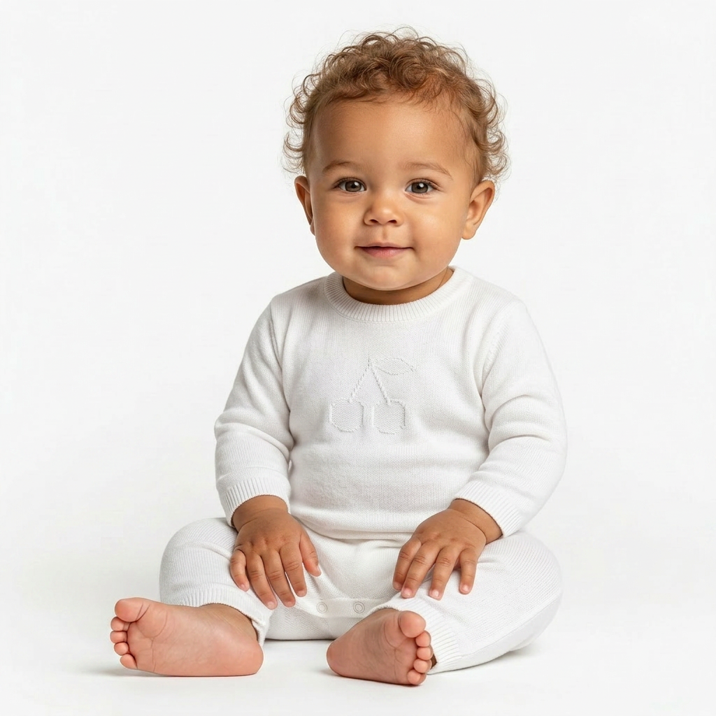 BONPOINT - COMBINAISON - BLANC - 6 MOIS