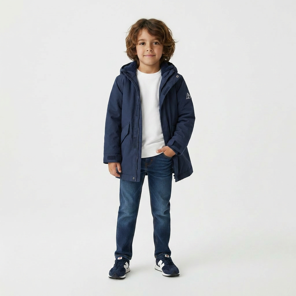 BELLEROSE - PARKA - NOIR - 4 ANS