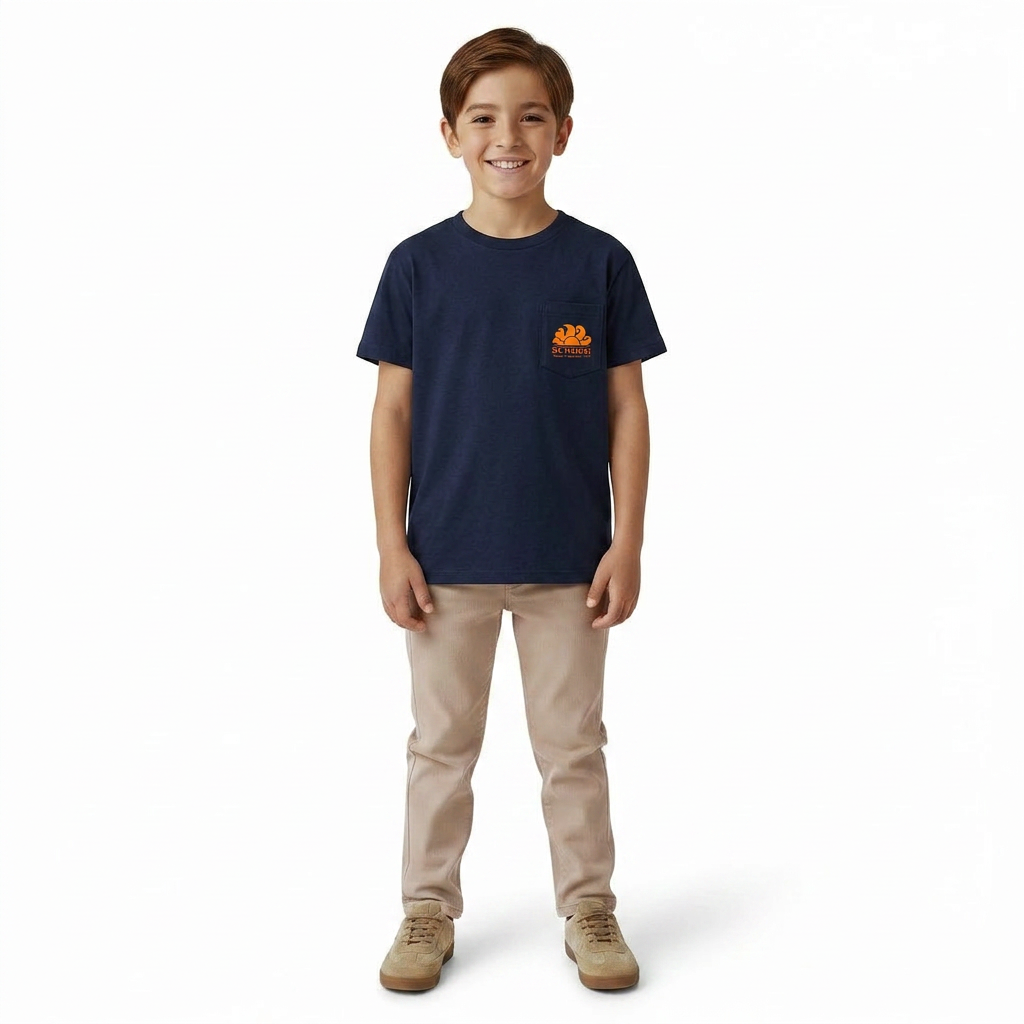 SUNDEK - T-SHIRT - BLEU - 8 ANS