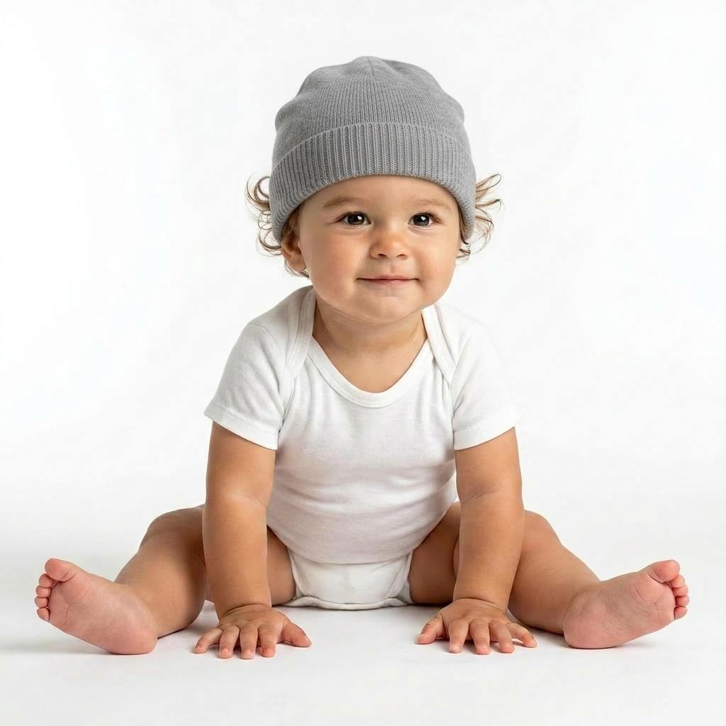CADET ROUSSELLE - HAT - GREY - 0 MONTHS