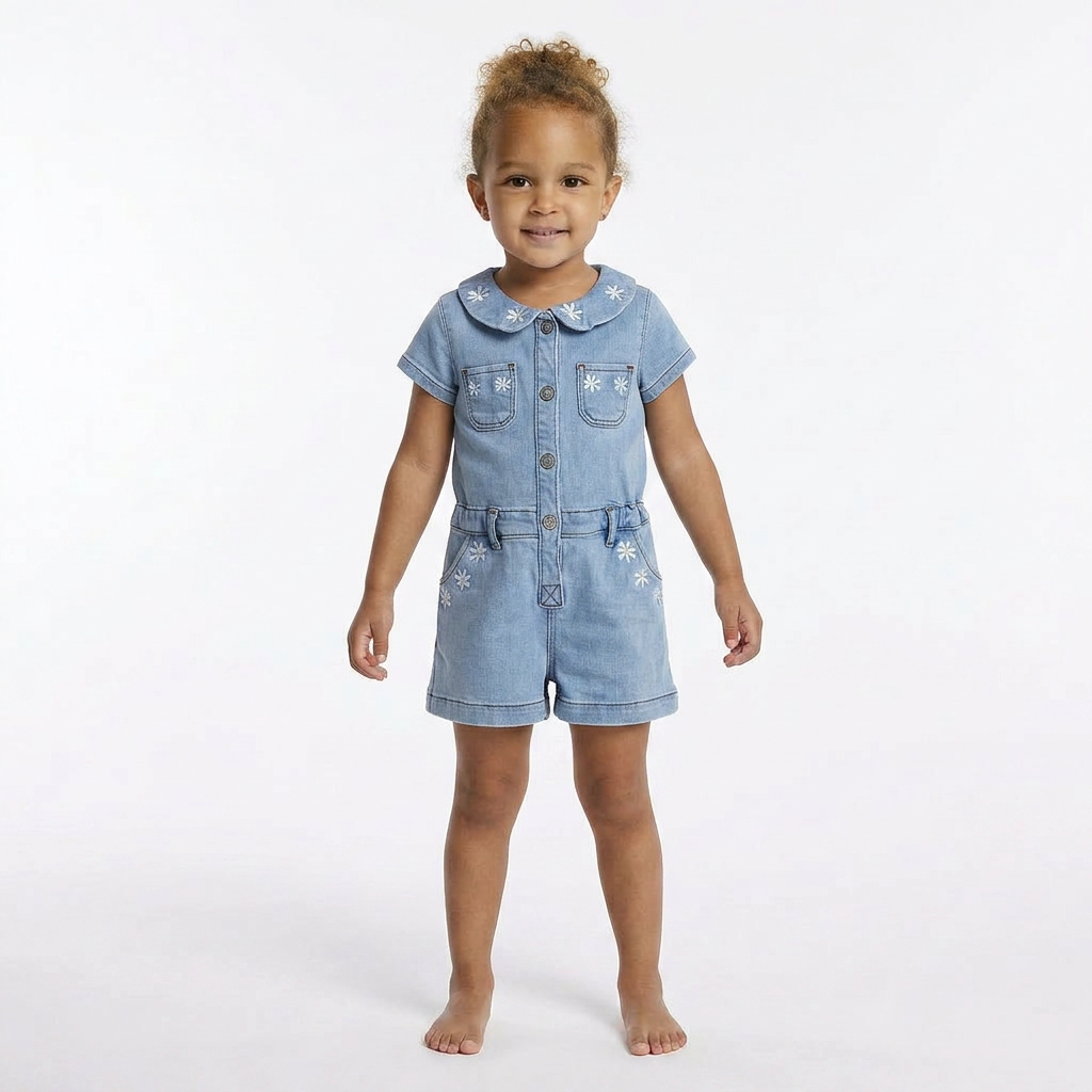 TARTINE & CHOCOLAT - COMBISHORT - BLEU - 3 ANS