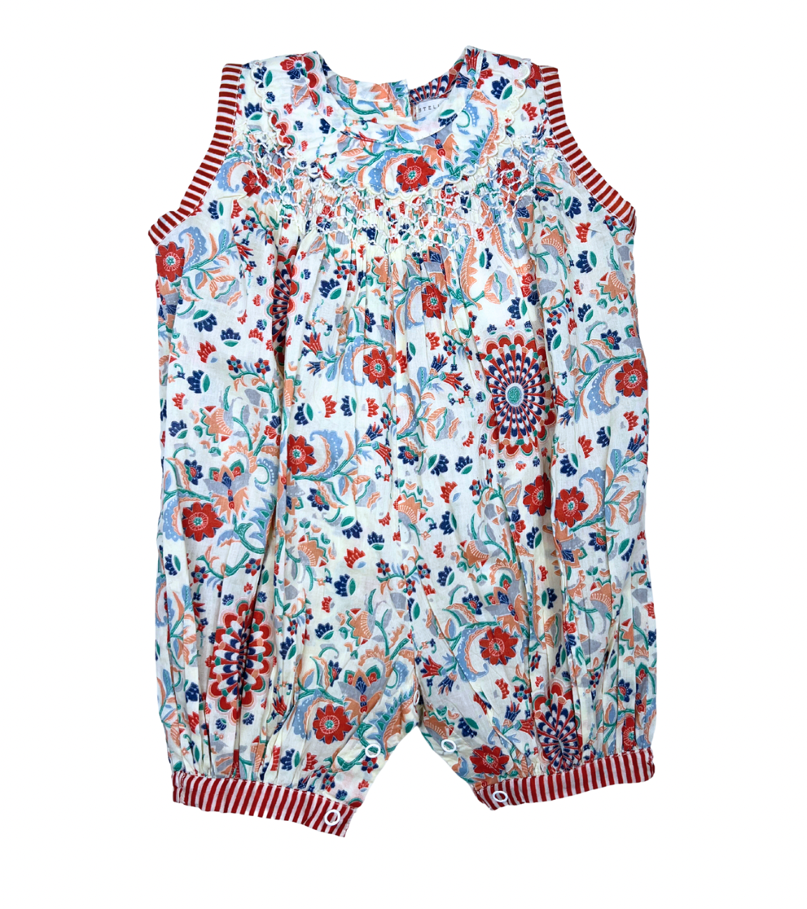 STELLA MCCARTNEY - Combinaison imprimé floral - 6 mois