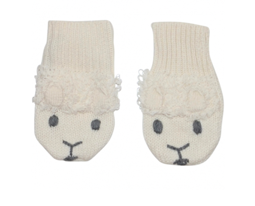 STELLA MCCARTNEY - Moufles mouton - 3/6 mois