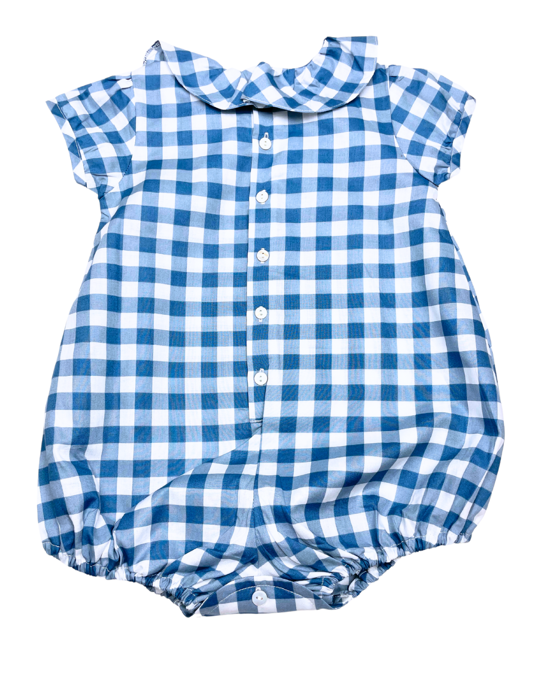 OEUF NYC - Barboteuse à carreaux bleu - 18 mois