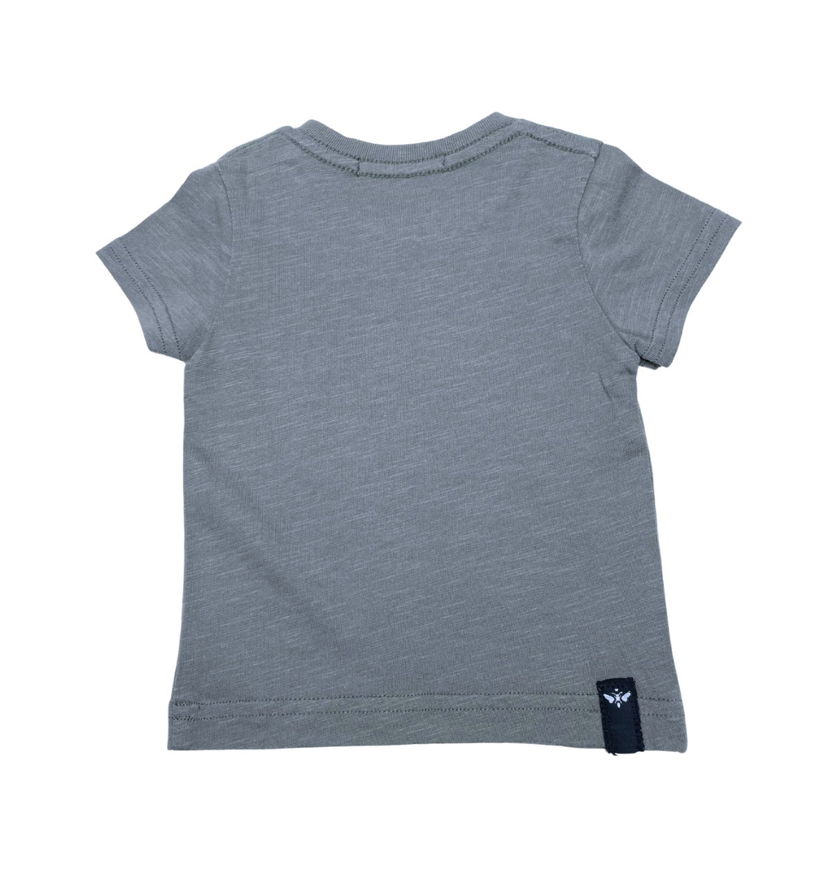 ICH SPRECHE ZU VIEL - Khakifarbenes T-Shirt - 3 Monate