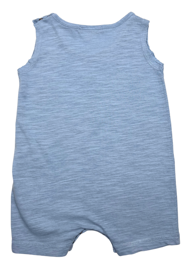 I TALK TO MUCH - Star-Basketball-Strampelanzug - 6 Monate