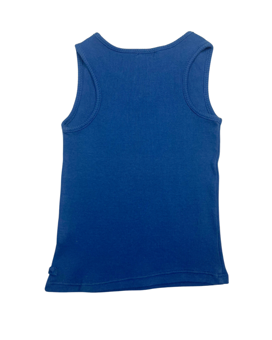 BÚHO - Marineblaues Tanktop - 9/12 Monate