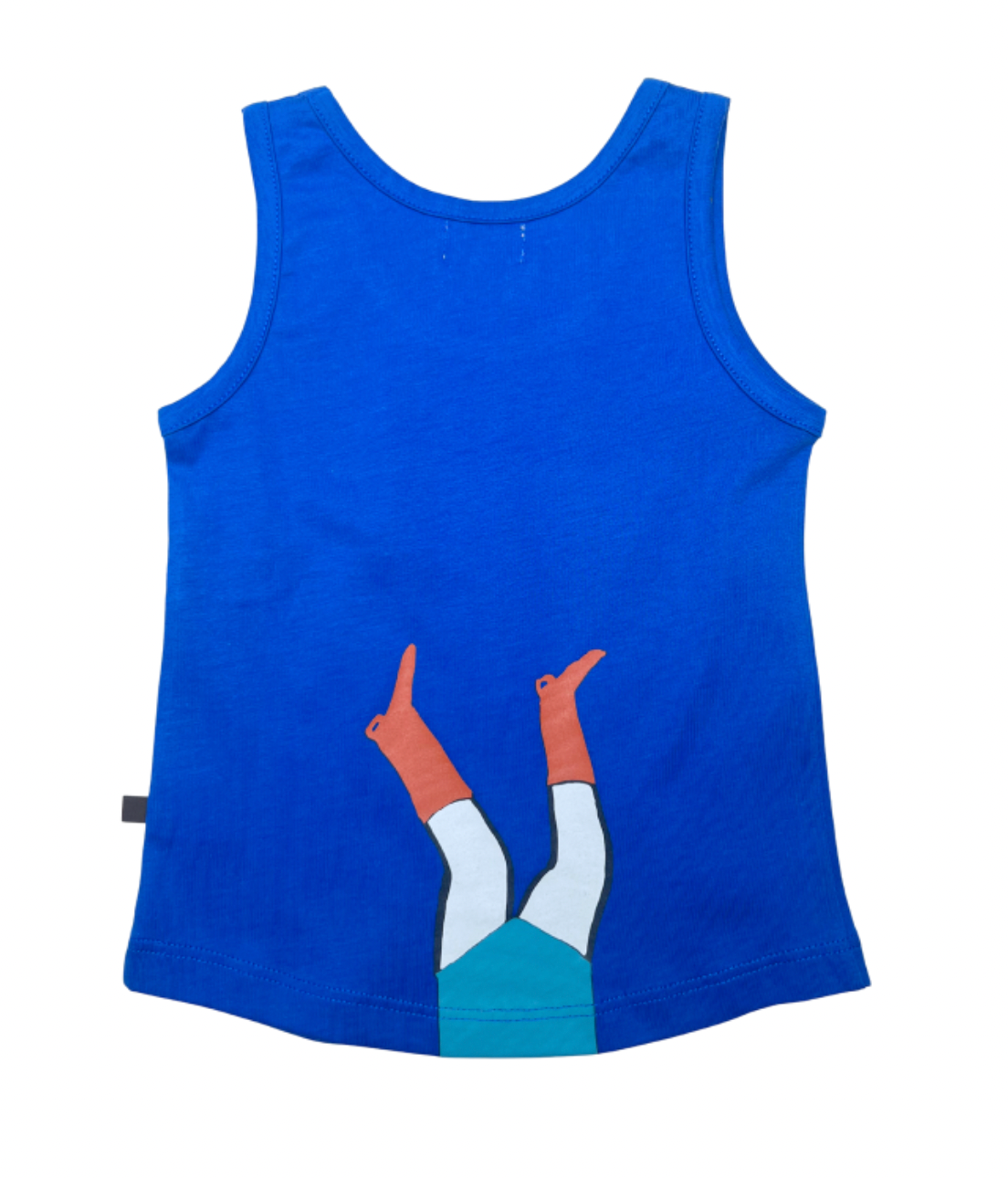 OEUF NYC - Débardeur bleu lapin - 6/12 mois