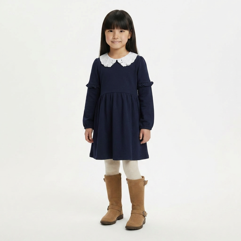 JACADI - ROBE - BLEU - 4 ANS