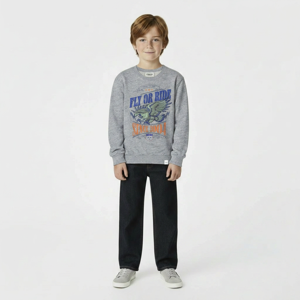 FINGER - PULL - GRIS - 10 ANS