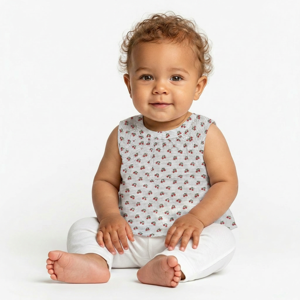 BONPOINT - BLOUSE - BLANC - 3 MOIS