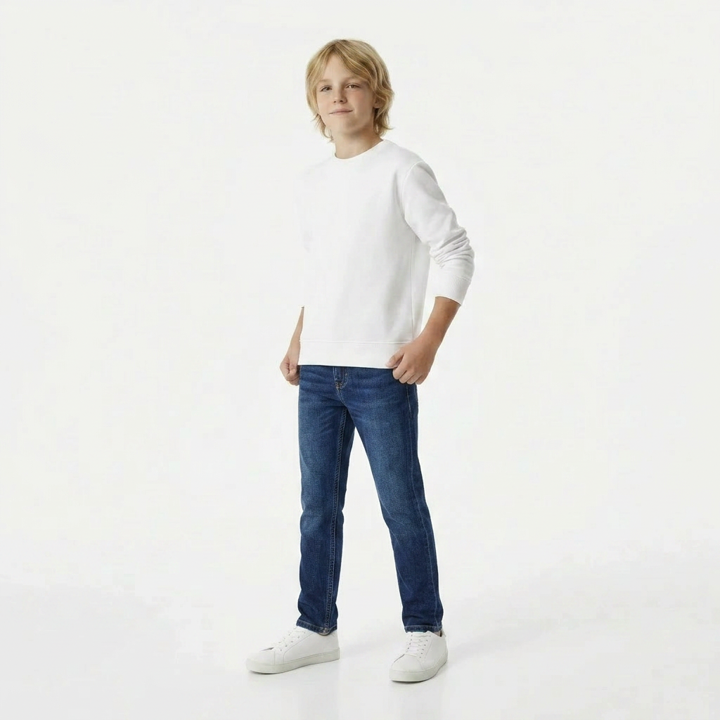 FINGER IN THE NOSE - PANTALON - BLEU - 10 ANS