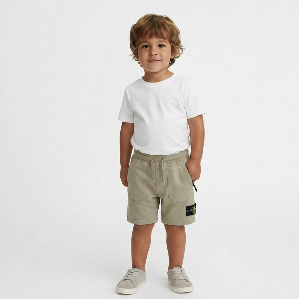 STONE ISLAND - SHORT - BEIGE - 24 MOIS