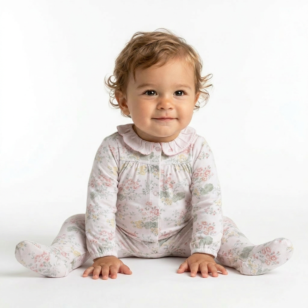 TARTINE & CHOCOLAT - PYJAMA - BLANC, VERT - 9 MOIS