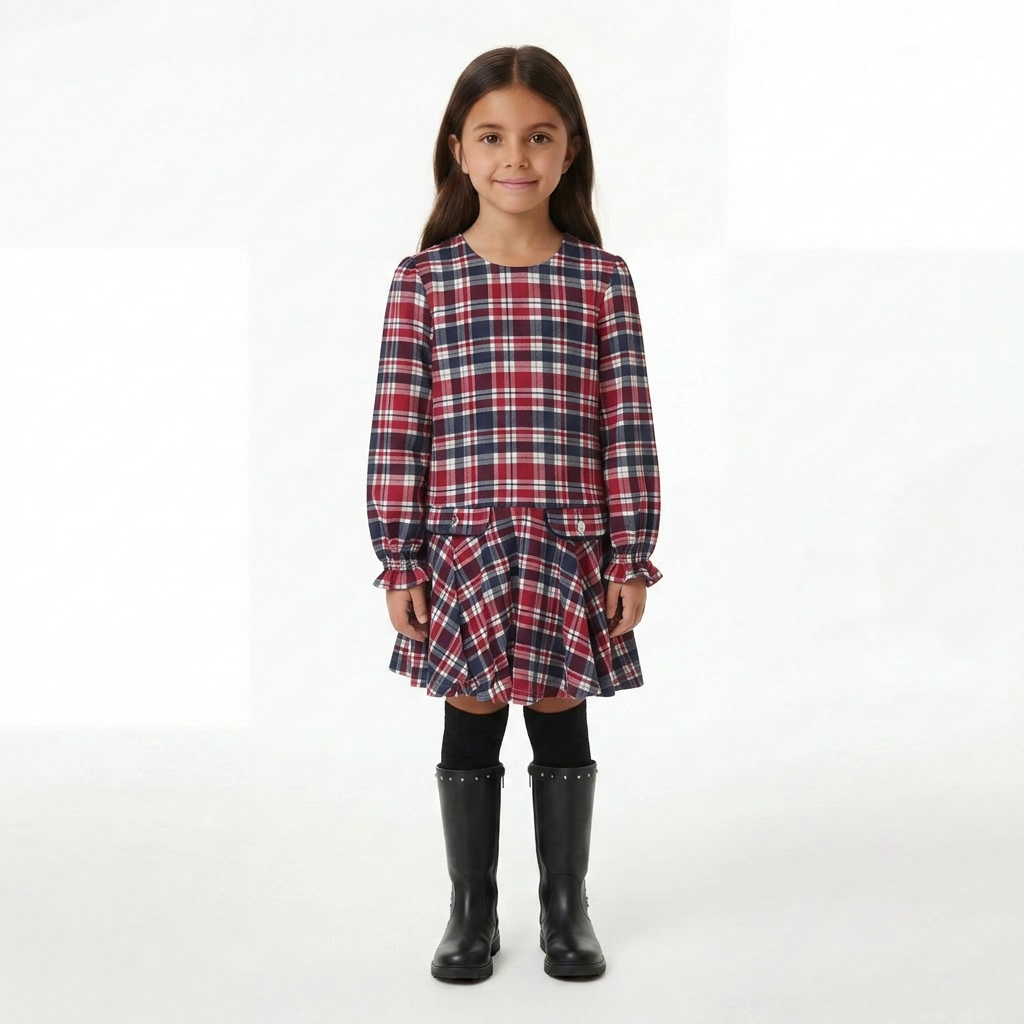 MAYORAL - ROBE - ROUGE - 6 ANS
