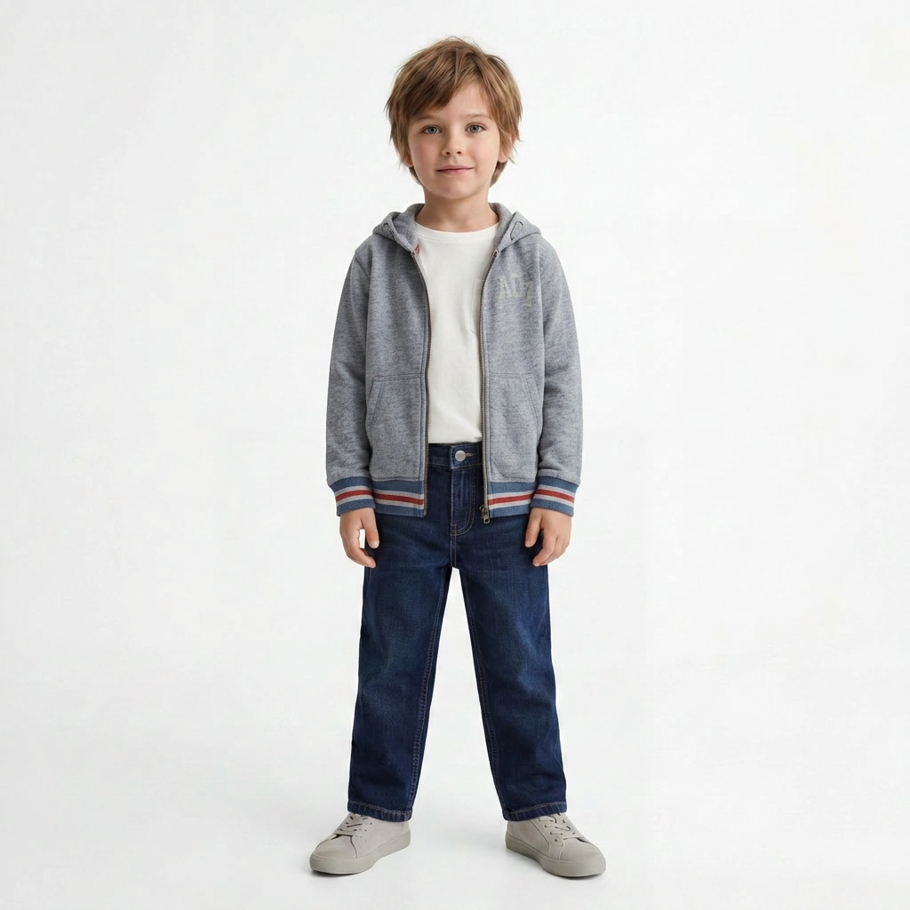AMERICAN OUTFITTERS - VESTE - GRIS - 6 ANS