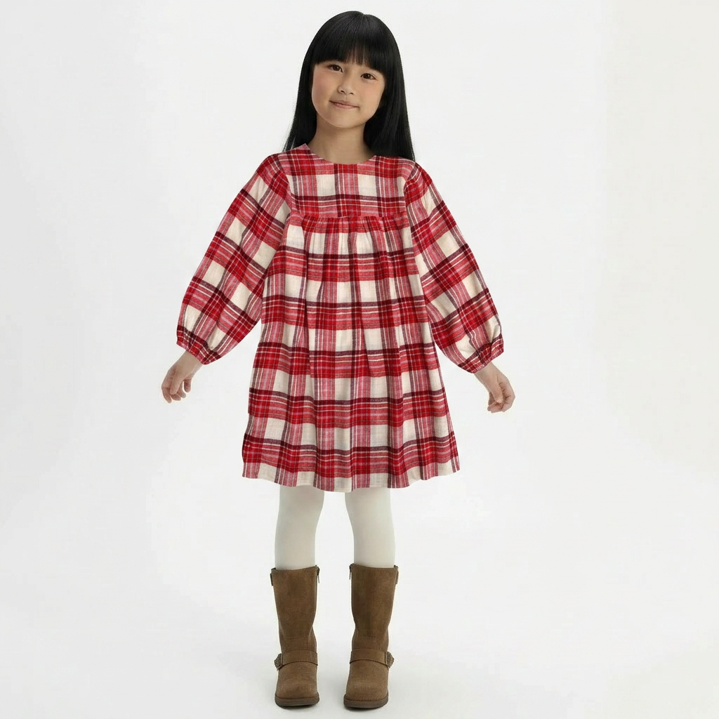 AMERICAN OUTFITTERS - ROBE - ROUGE - 8 ANS