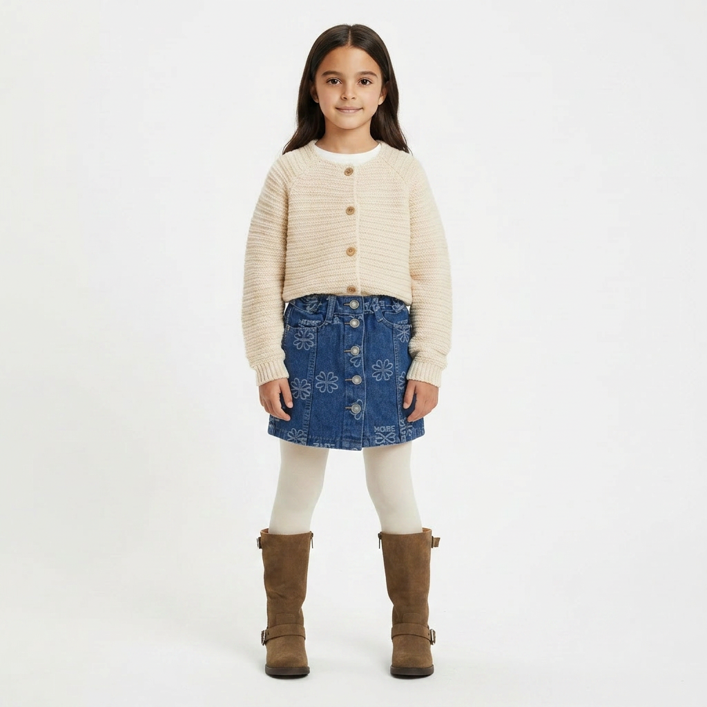 MOLO - JUPE - BLEU - 6 ANS