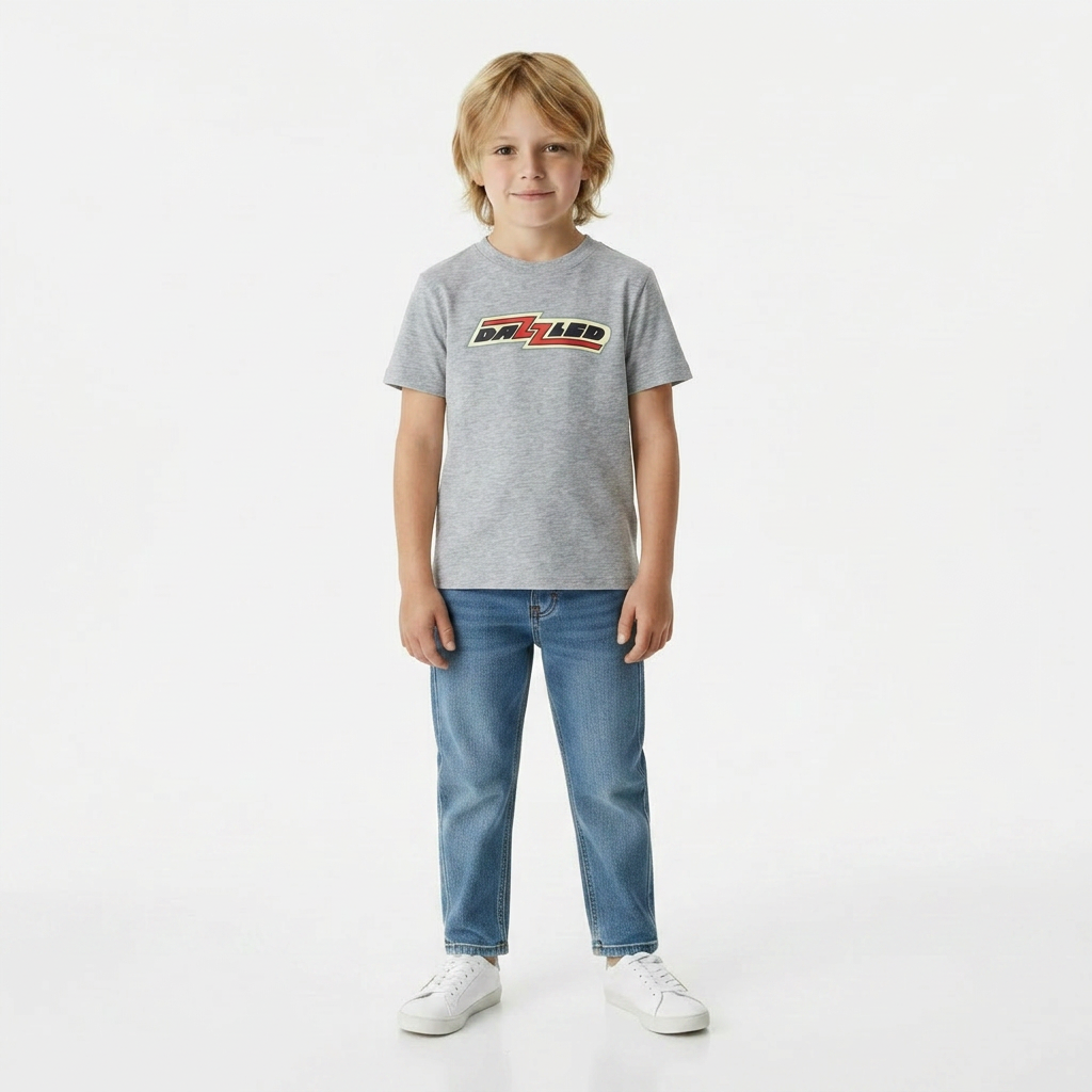 BELLEROSE - T-SHIRT - GRIS - 6 ANS