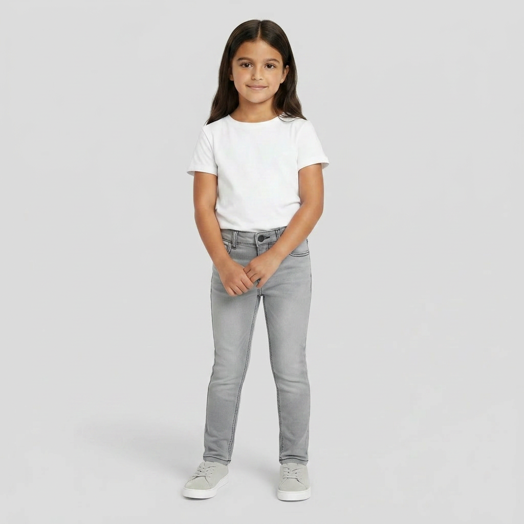 FINGER IN THE NOSE - PANTALON - GRIS - 6 ANS