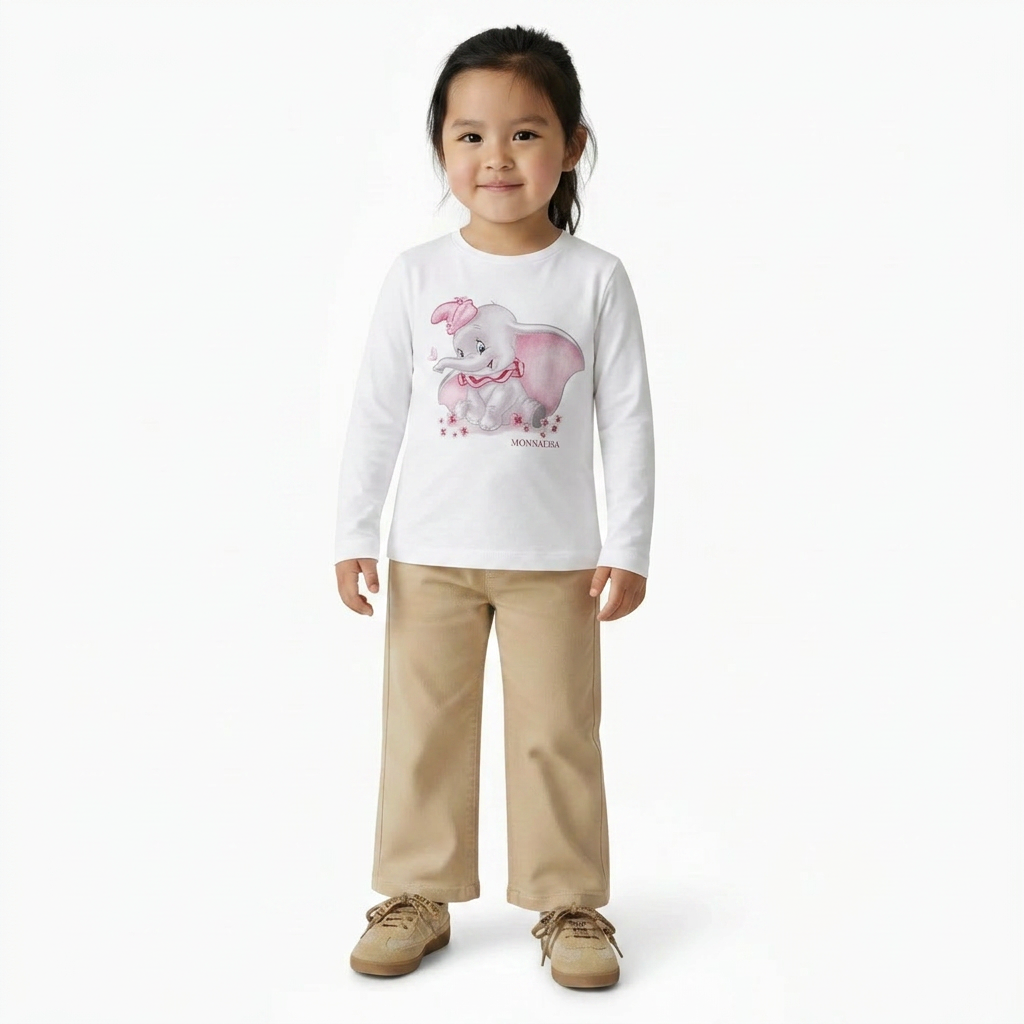 MONNALISA - T-SHIRT - BLANC - 24 MOIS