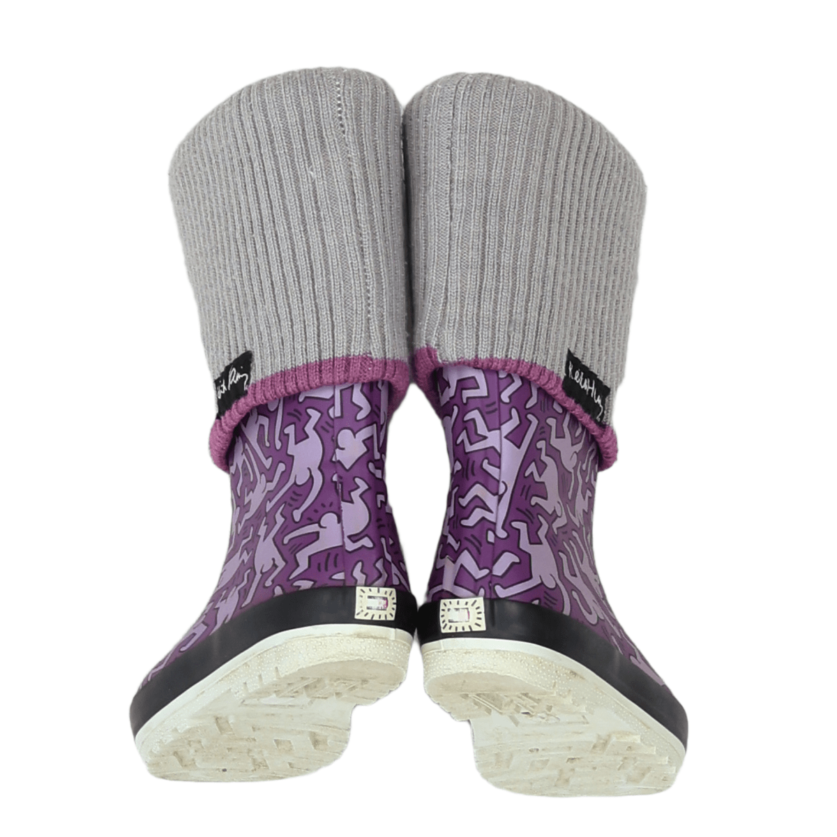 TOMMY HILFIGER - BOTTES DE PLUIE - VIOLET - 27
