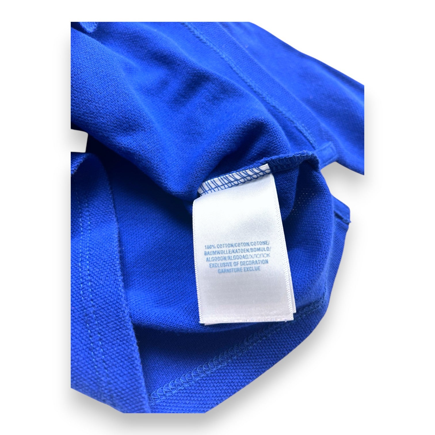 RALPH LAUREN - POLO SHIRT - BLUE - 3 MONTHS