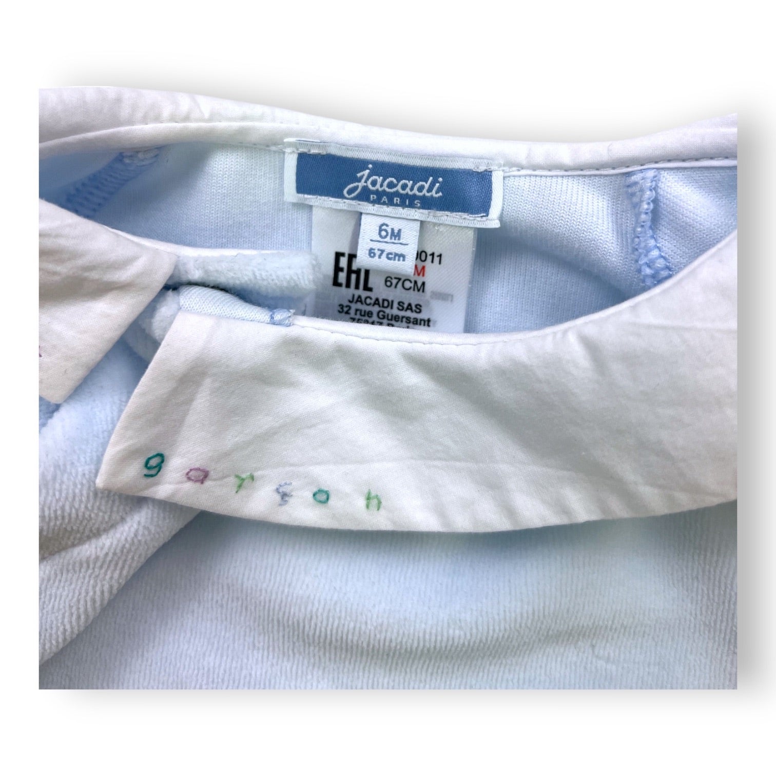 JACADI - PYJAMAS - BLAU - 6 MONATE