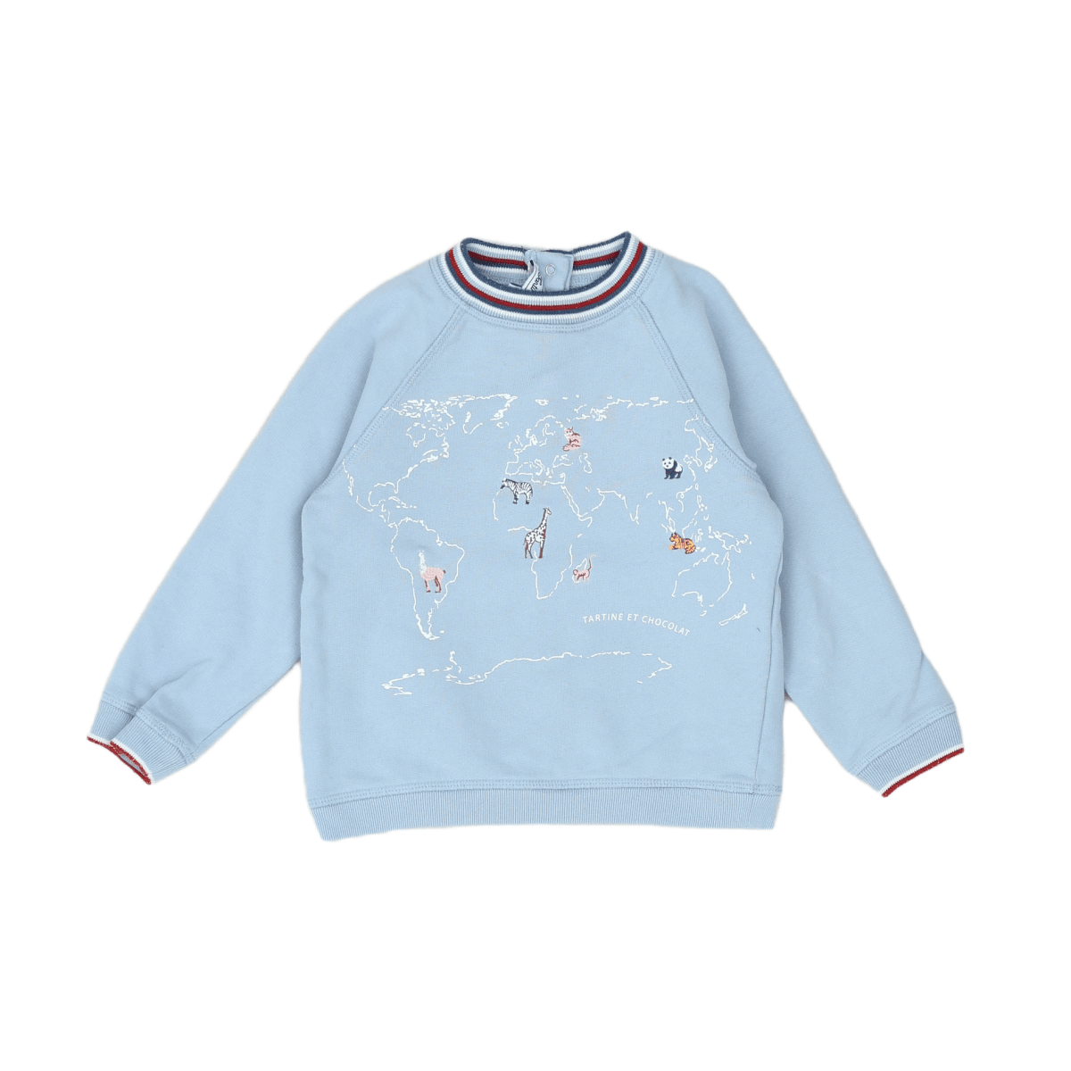 TARTINE & CHOCOLAT - SWEATSHIRT - BLUE - 3 YEARS
