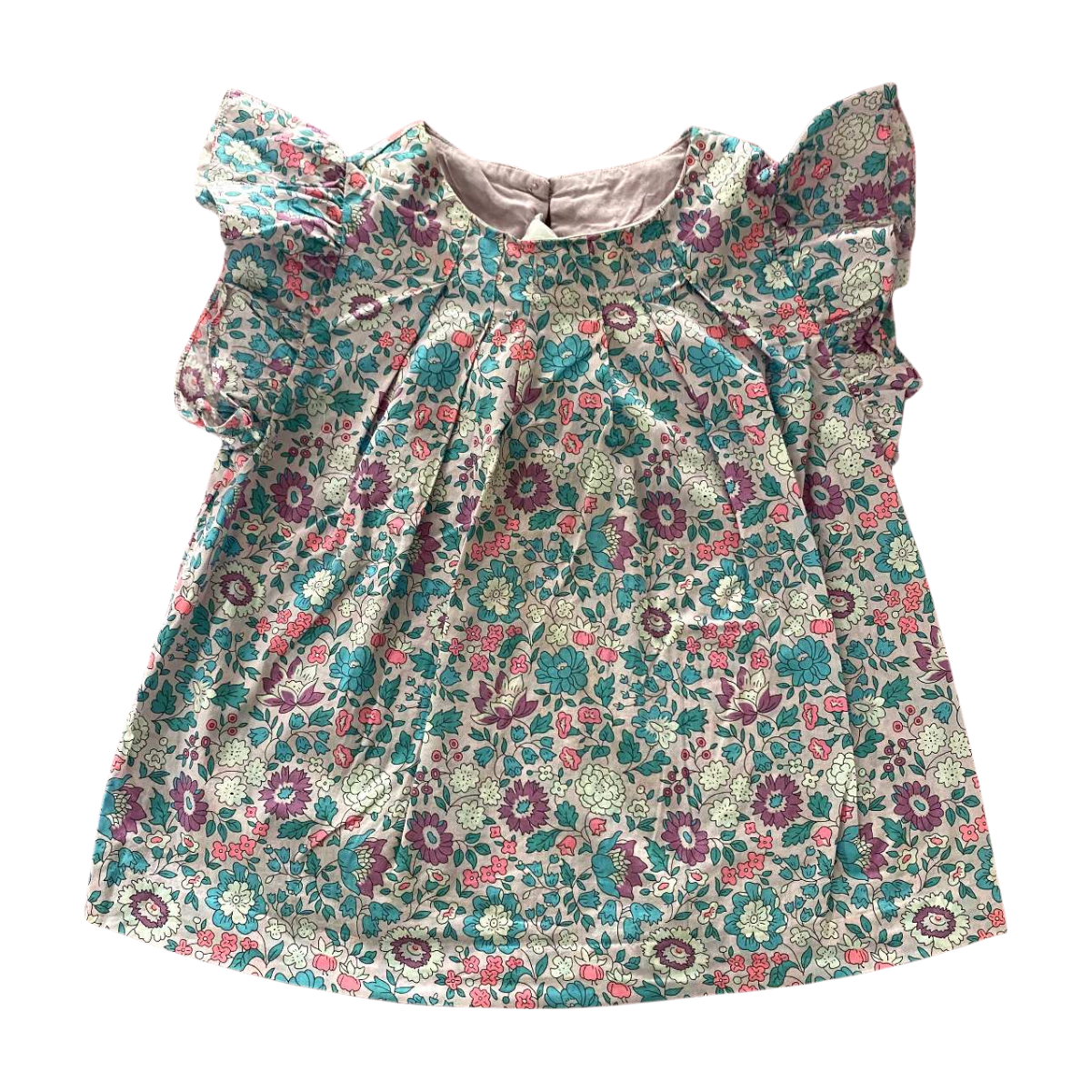 JACADI - BLOUSE - ROSE, BLEU - 6 ANS