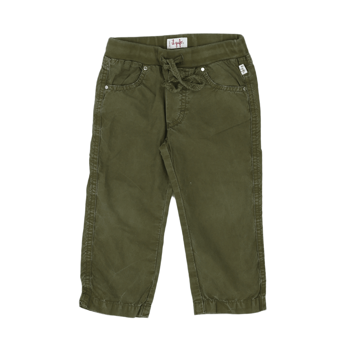 IL GUFO - PANTS - GREEN - 18 MONTHS
