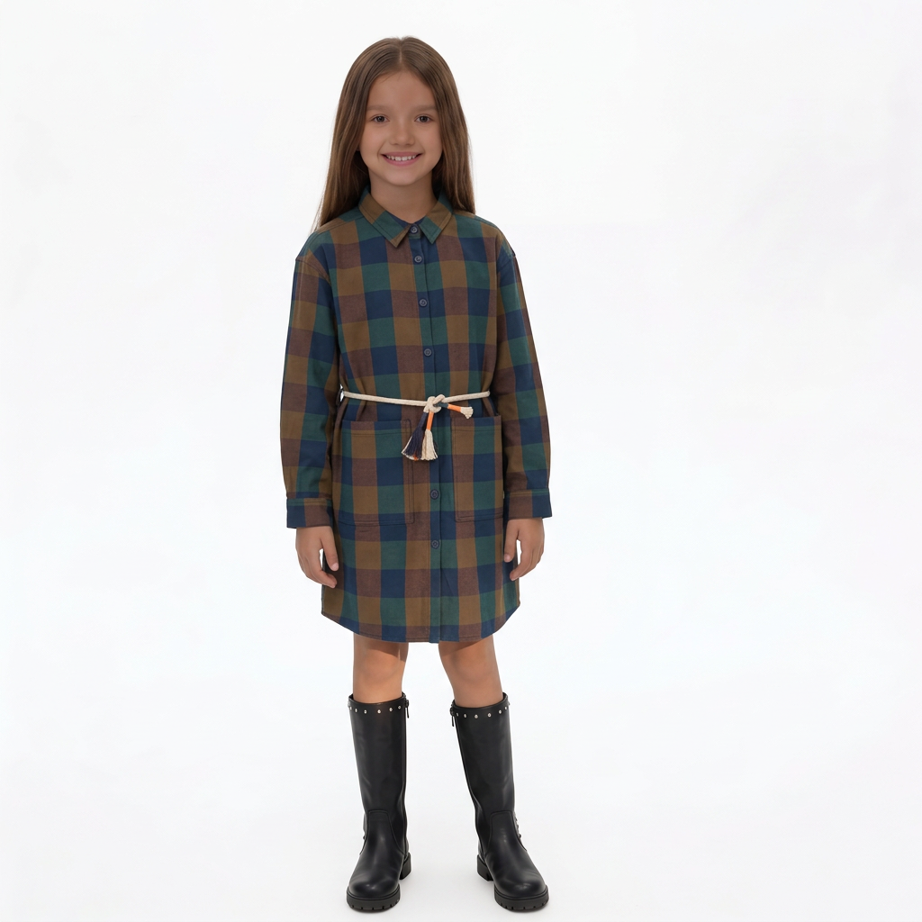 ARSÈNE ET LES PIPELETTES - ROBE - BLEU - 8 ANS