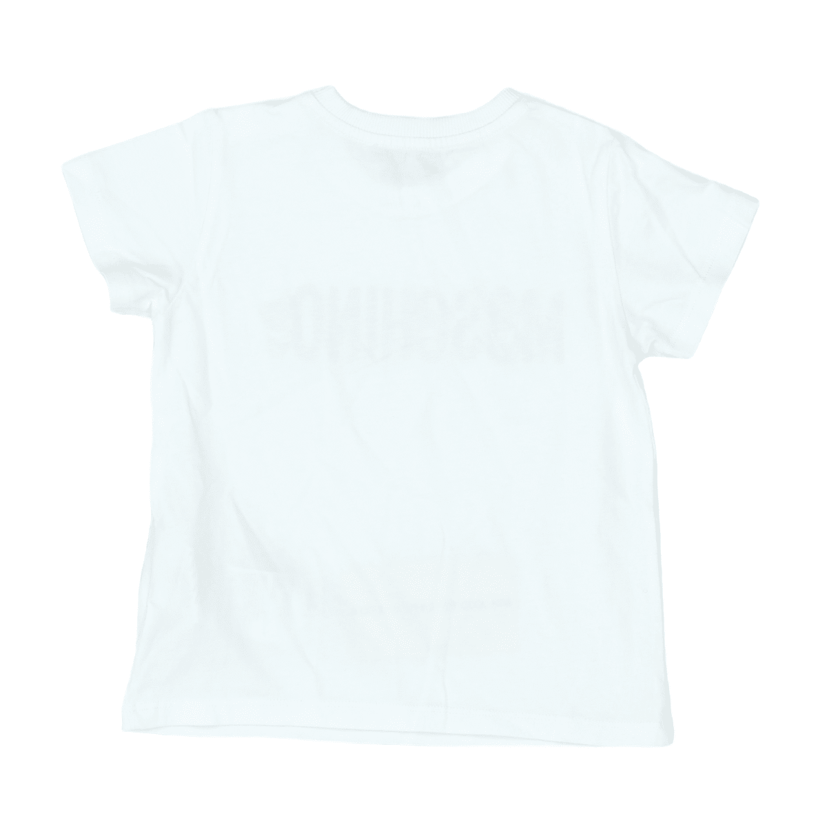 MOSCHINO - T-SHIRT - WHITE, BLACK - 24 MONTHS