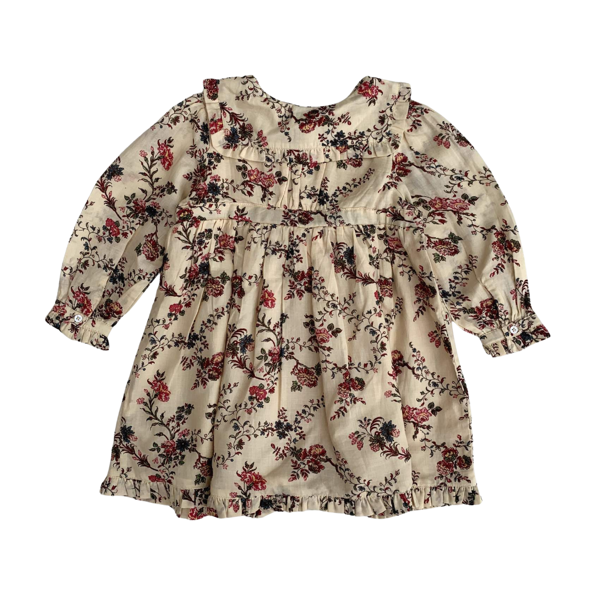 EMILE & IDA - ROBE - BEIGE - 24 MOIS