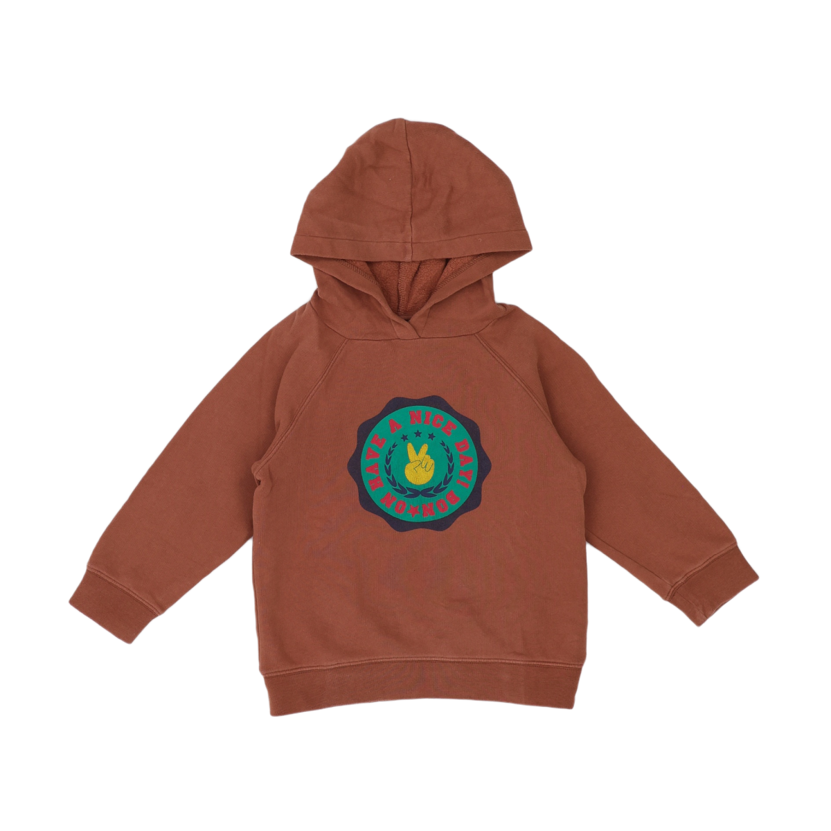 BONTON - SWEAT - MARRON - 4 ANS