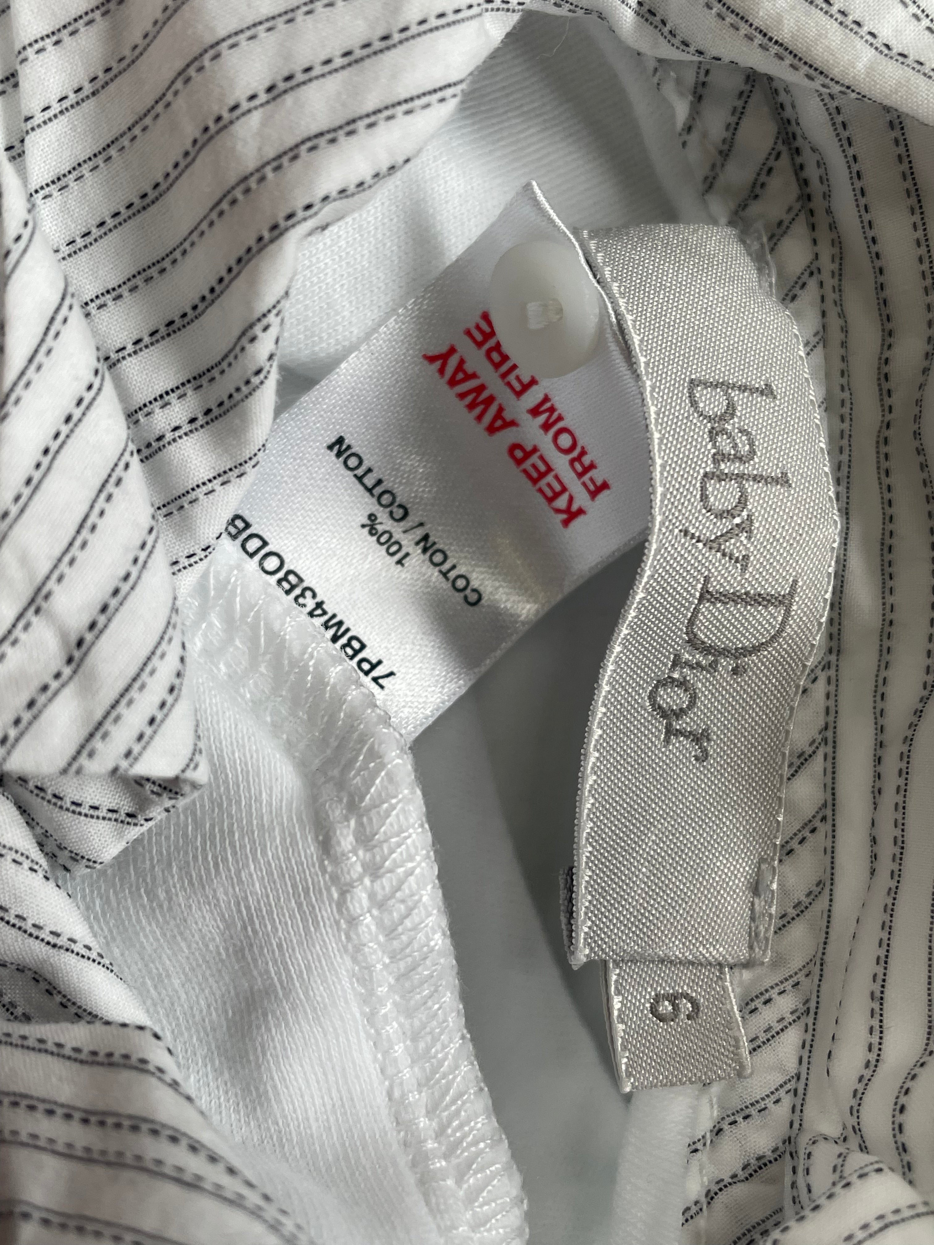 BABY DIOR - BODY - WHITE, GREY - 6 MONTHS